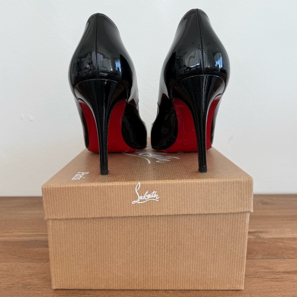 Christian Louboutin Decoltissimo 85 Pumps Black, Size 39 Euro/9 US - Picture 2 of 6